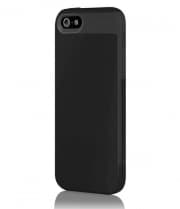 Incipio Faxion Black for iPhone 5 Slim Flexible Hard-Shell Case