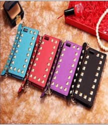 Rockstud iPhone 5 5S Case With Clutch Strap