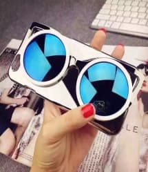 Chrome Cool Shades Style Sunglasses iPhone 6 Thin Case