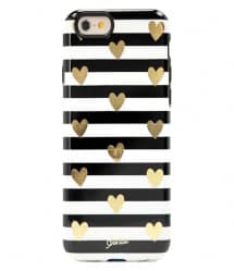 Sonix Heart Stripe Gold iPhone 6 Case