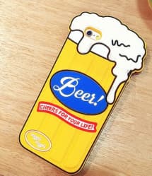 Beer Glass Shaped Silicone Case for iPhone 6 6s Plus
