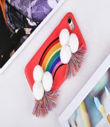 Rainbow Fabric iPhone 6 6s Plus Case