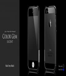 more Color Gem Lucent Jelly Ring for iPhone 5 Black Onyx