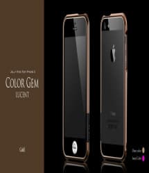 more Color Gem Lucent Jelly Ring for iPhone 5 Gold