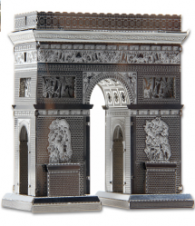 DIY 3D Stainless Steel Metal Puzzle Laser Cut-Paris Arc de Triomphe
