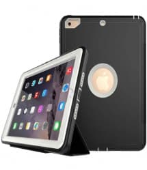 iPad 9.7 Defender Case With Stand and Cover White