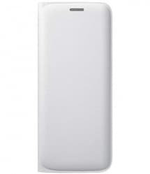 Official Samsung Galaxy S6 edge Flip Wallet Cover White