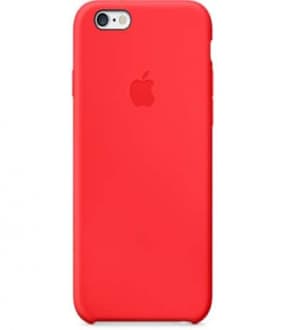 Silicone Case for Apple iPhone 6 6s Red