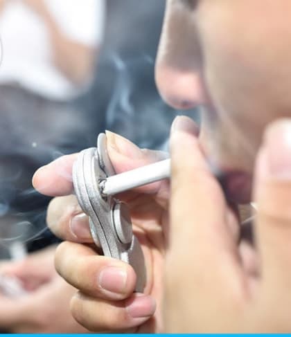 Cigarette Lighter Fidget Spinner