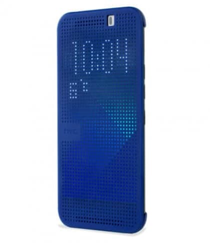 HTC One M9 Dot View Blue Case