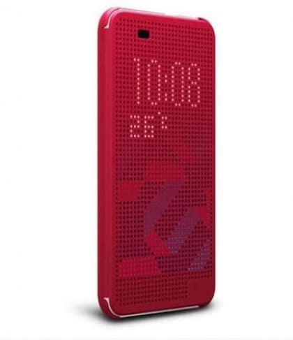 HTC Desire 820 Mini Dot View Case Red