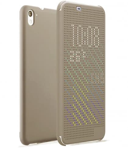 HTC Desire 826 Dot View Case Gold