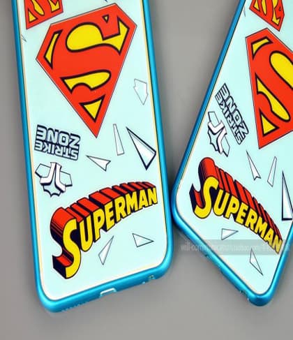 Superman Bumper Skin Decal Case for iPhone 6 Plus