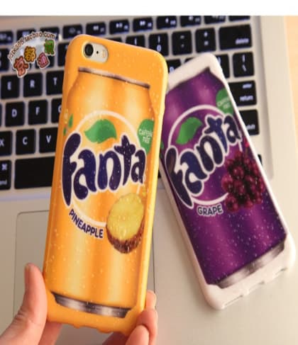 Fanta Pineapple Can TPU Slim Case for iPhone 6
