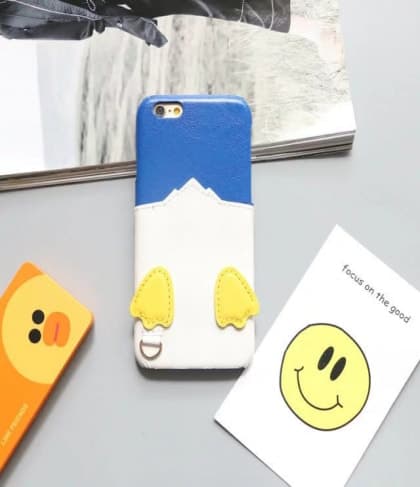 Donald Duck Card Holder Case for iPhone 7