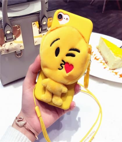 Emoticon Kiss iPhone 7 Plus Case