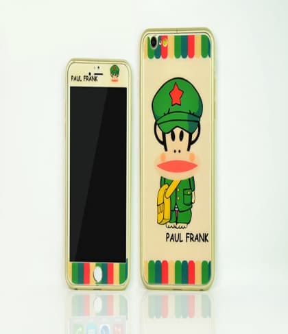 iPhone 6 Army Paul Frank Bumper and Skin Decal Case