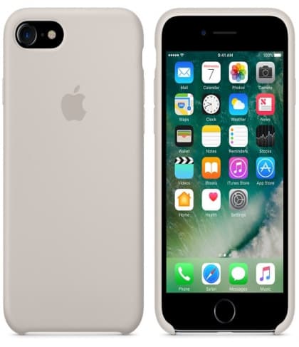 Silicone Case for Apple iPhone 7 - Stone