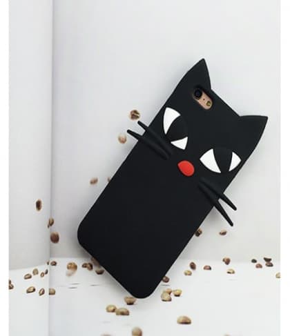 Lulu Black Cat Case for iPhone 7 Plus