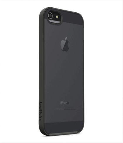Belkin Grip Candy Sheer for iPhone 5 5s Blacktop Gravel