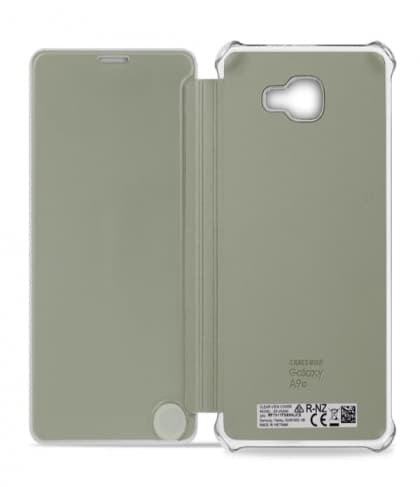 Samsung Clear View Cover Case for Galaxy A9 Gold