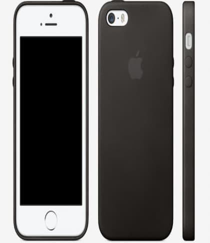 Leather Case for Apple iPhone 5s Case Black