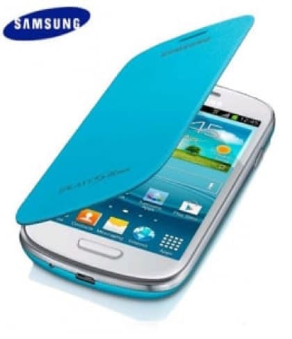 Samsung Mini Flip Cover Light Blue Galaxy S3