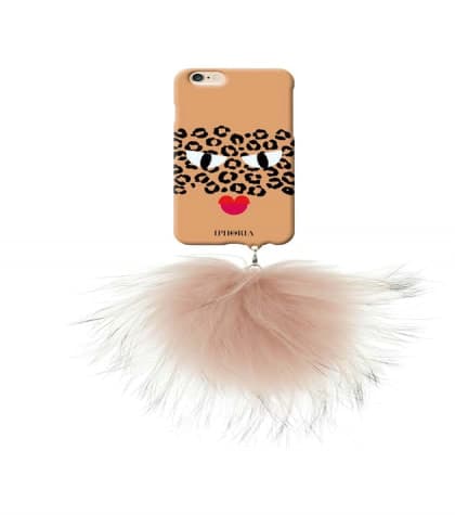 Iphoria Collection Monster au Portable Fury iPhone 6 6s Plus Case with Pom Pom