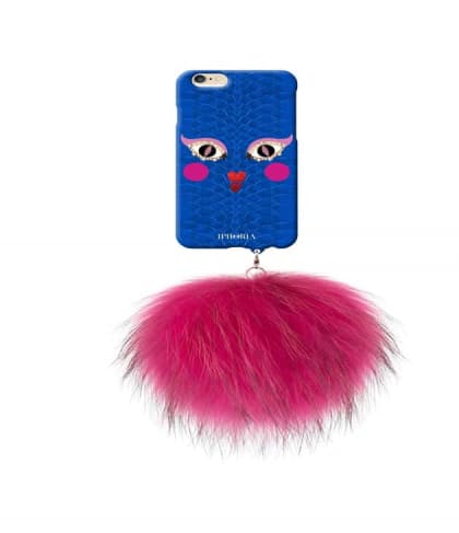 Iphoria Collection Monster au Portable Owly Moly iPhone 6 6s Plus Case with Pom Pom