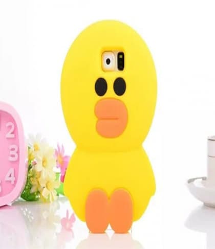 Cute Yellow Duck Case for Galaxy S6