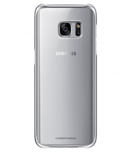 Official Samsung Galaxy S7 Clear Cover Case - Silver