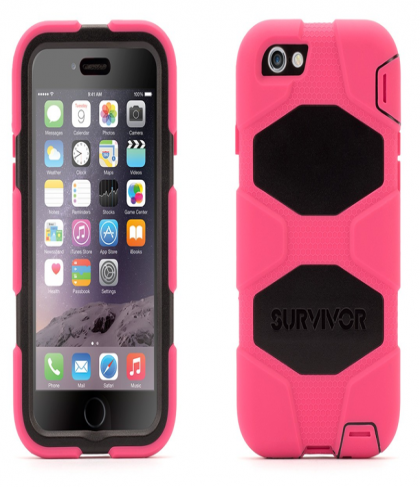 Griffin Survivor All-Terrain for iPhone 6 Pink Black
