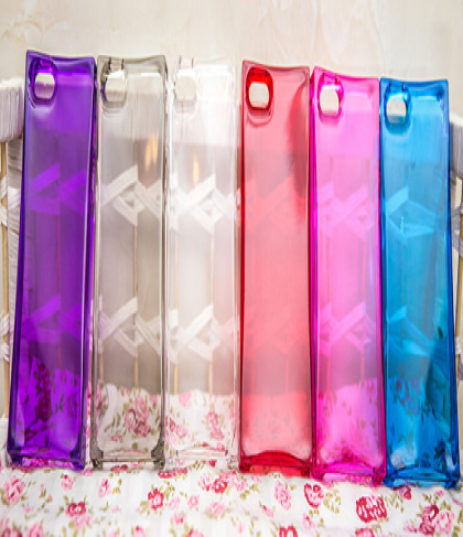 iPhone 5 5s Ice Block Silicone Case with LED Flashing Light Notification