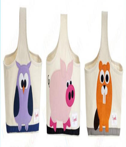 3 Sprouts Cute Animal Storage Caddy for Kids & Babies