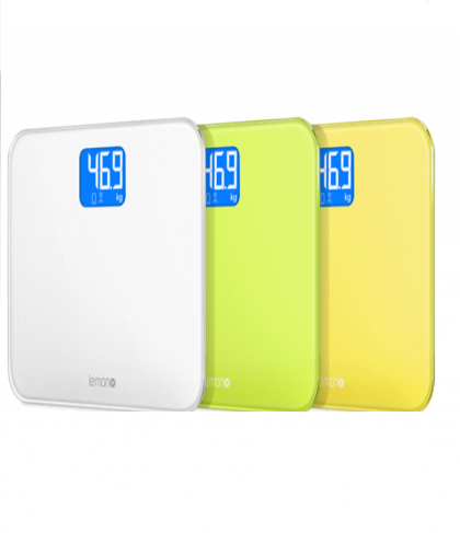 Bluetooth Sync Smart Scale and Body Analyzer Lemon TouchX Android iOS
