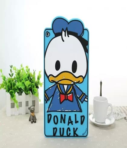 Cute Baby Donald Duck Silicone Case for iPad Air 2