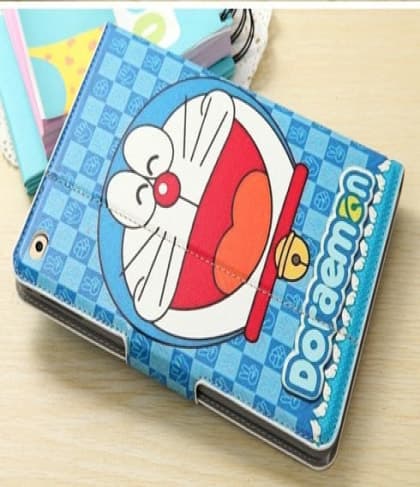 iPad Mini 4 Doraemon Case Book Jacket Style