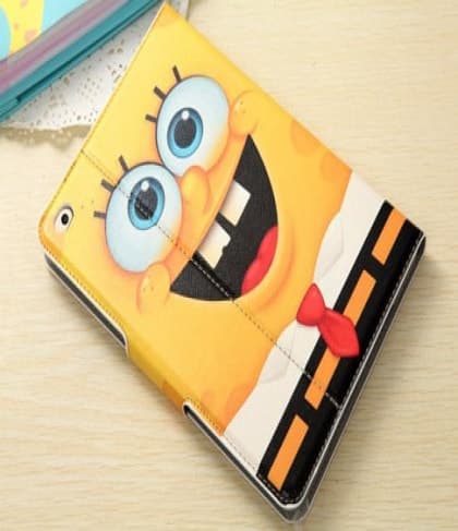 iPad Mini 4 Spongebob Case Book Jacket Style