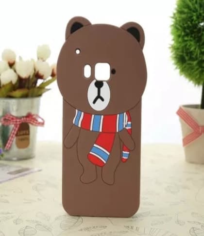 HTC One M9 Character Case Line Bear Scarf