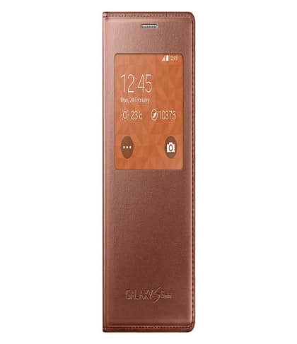 Galaxy S5 mini S View Cover Gold