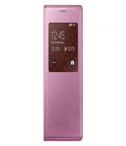 Galaxy S5 mini S View Cover Smooth Pink