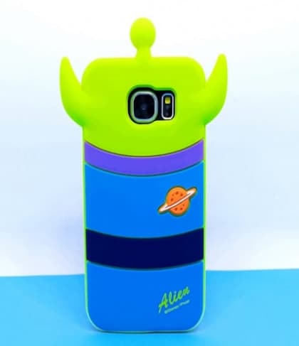 Galaxy S6 Character Case Toy Story Alien Back