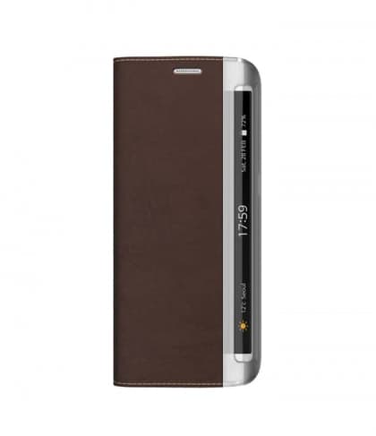 Zenus Buffalo Diary for Galaxy S6 Edge Brown
