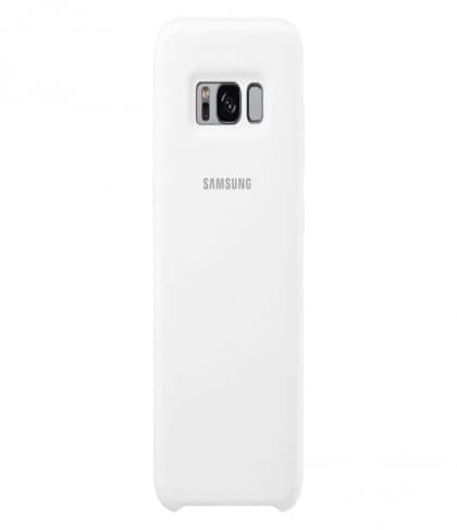 Galaxy S8+ Plus Official Samsung Silicone Cover White