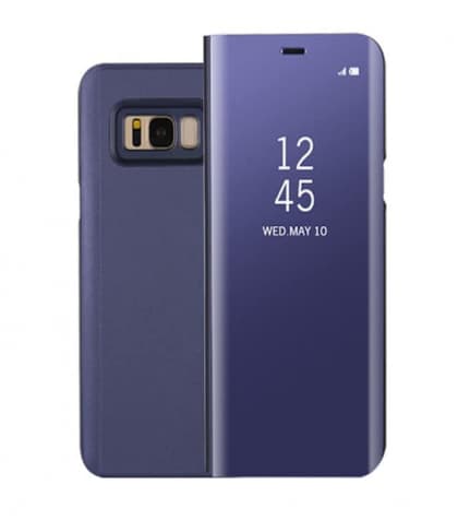 Galaxy S8+ Plus S-View Clear View Flip Standing Cover Violet Purple