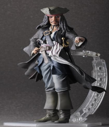 Captain Jack Sparrow Model Action Figure 12 Inches