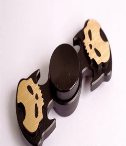 Metal Skull End Fidget Spinner