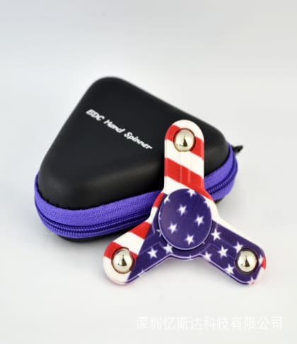 Y Shaped Ball Bearing Metal Fidget Spinner American Flag