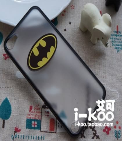 Batman Logo Clear Case for iPod Touch 6 6th Gen